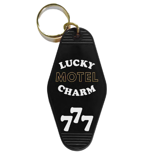 Vintage "Lucky Charm" Motel Keychain